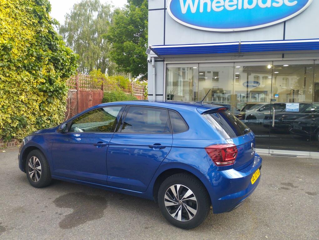 Volkswagen Polo 1.0 Tsi Match Euro 6 Ss OE70FZA Blue #6