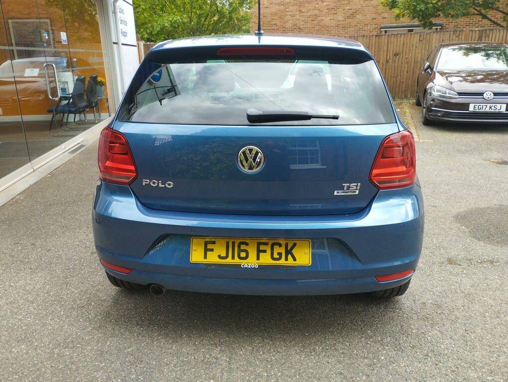 Volkswagen Polo 1.2 Tsi Bluemotion Tech Match Dsg Euro 6 Ss Blue #5