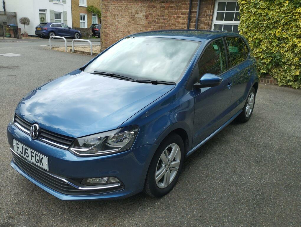 Volkswagen Polo 1.2 Tsi Bluemotion Tech Match Dsg Euro 6 Ss Blue