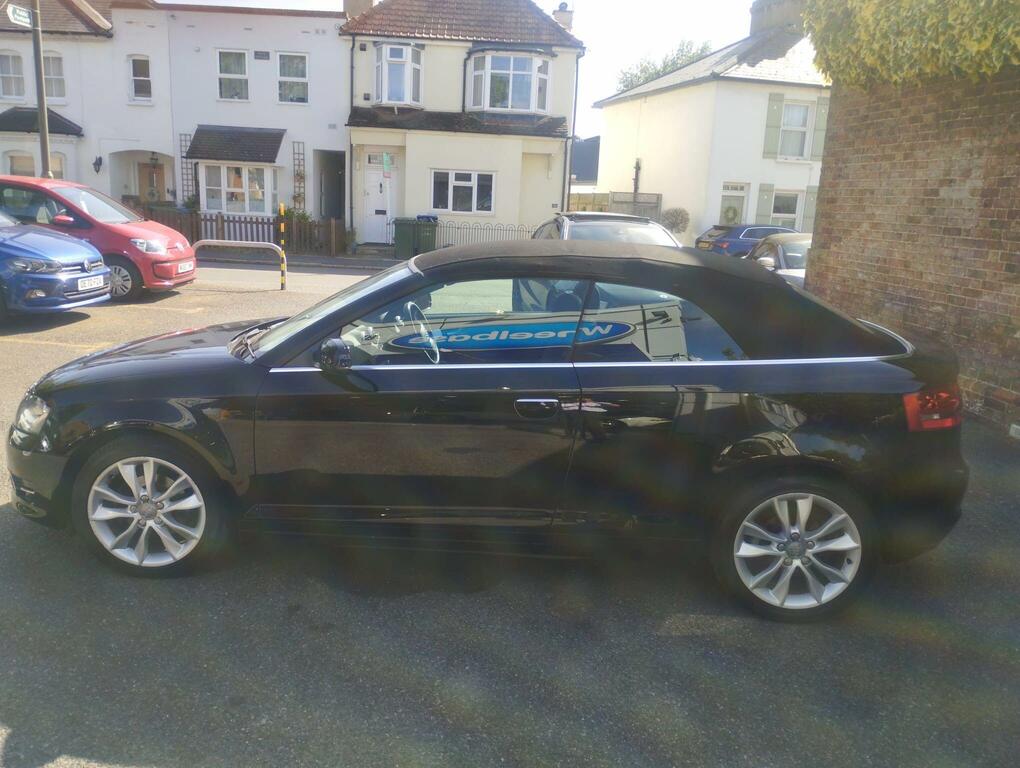 Audi A3 Cabriolet 1.6 Tdi Technik Euro 5 Ss White #11