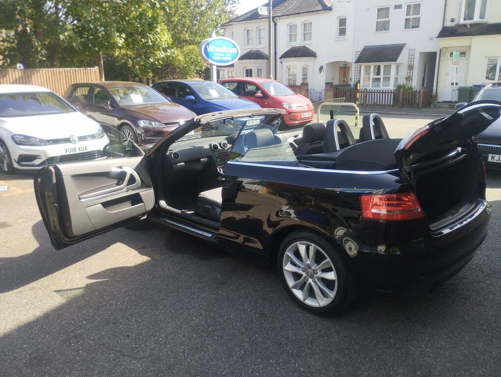Audi A3 Cabriolet 1.6 Tdi Technik Euro 5 Ss White #10