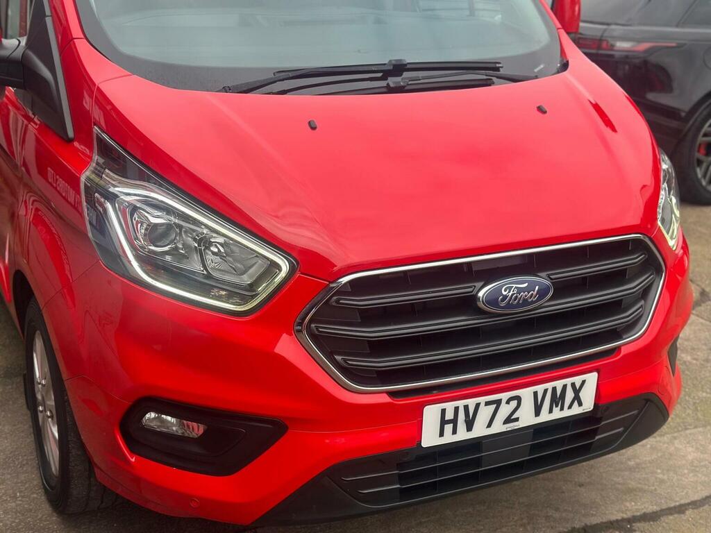 Ford Transit Custom Panel Van 2.0 280 Ecoblue Limited L1 H1 Euro HV72VMX Red #2