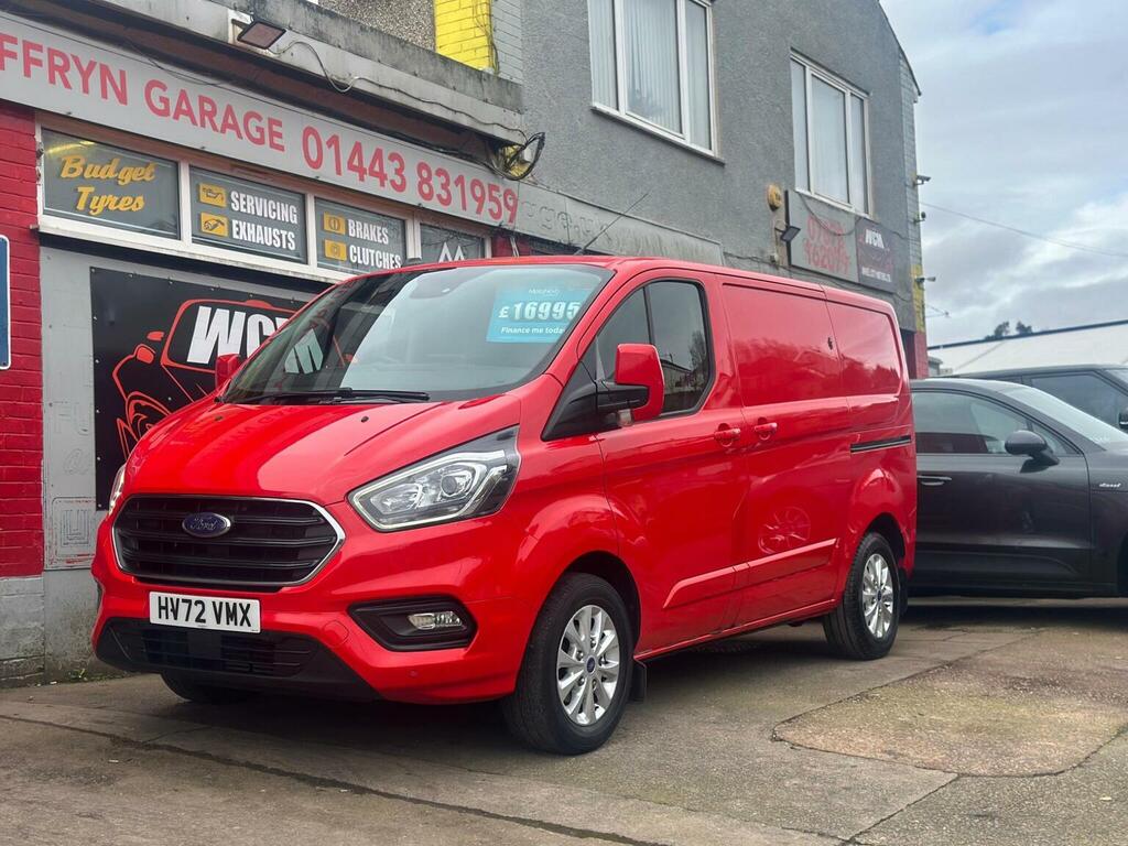 Ford Transit Custom Panel Van 2.0 280 Ecoblue Limited L1 H1 Euro HV72VMX Red #3