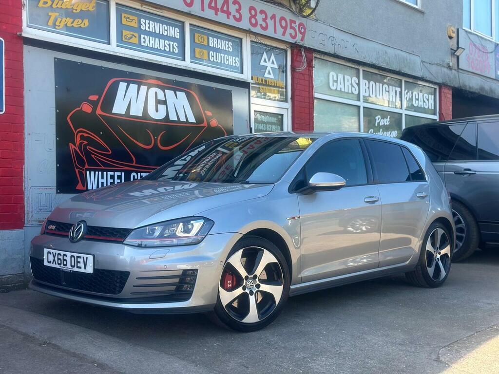Volkswagen Golf Hatchback 2.0 Tsi Bluemotion Tech Gti Performance CX66OEV Silver #2