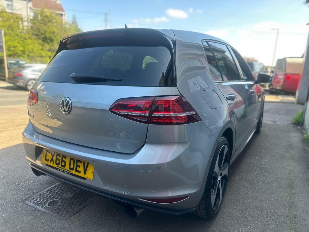 Volkswagen Golf Hatchback 2.0 Tsi Bluemotion Tech Gti Performance CX66OEV Silver #3