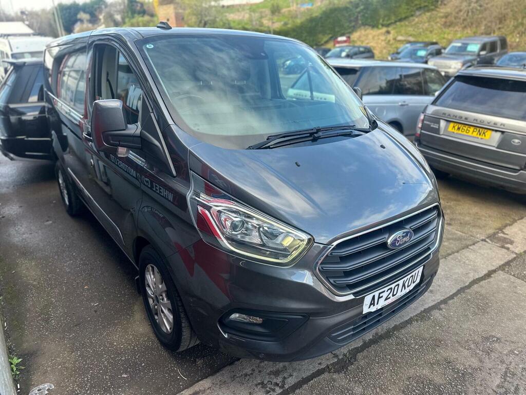 Ford Transit Custom Panel Van 2.0 300 Ecoblue Limited L1 H1 Euro 6 S AF20KOU Grey #4