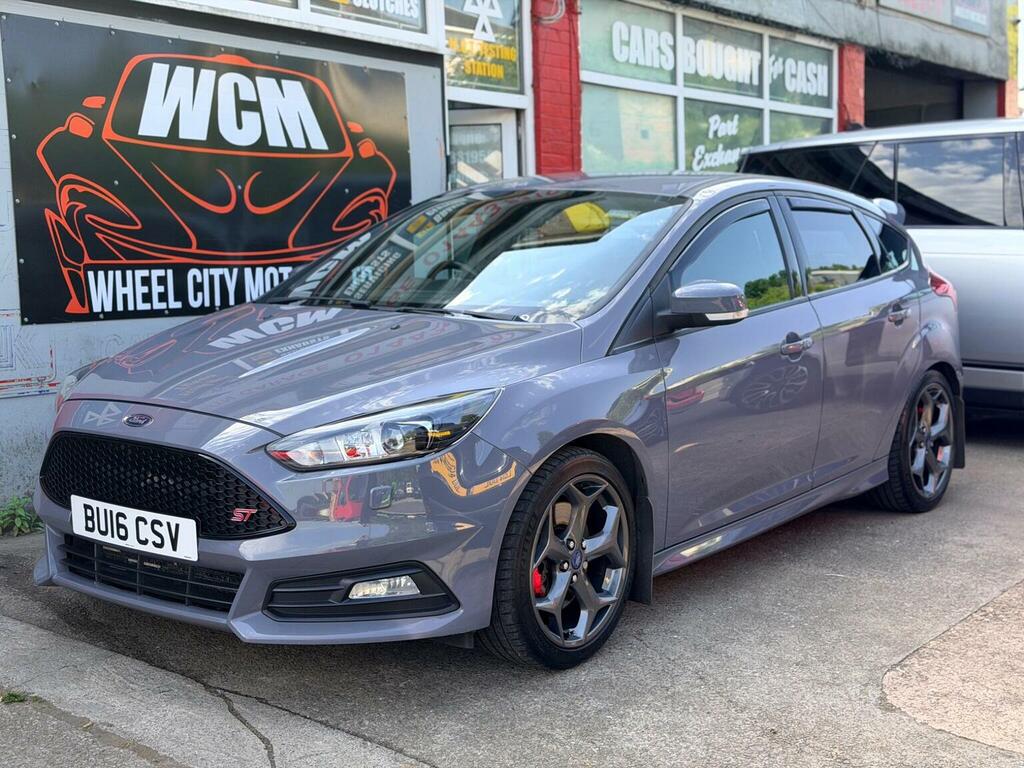 Ford Focus Hatchback 2.0T Ecoboost St-3 Euro 6 Ss 201 BU16CSV Grey #2