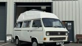 Volkswagen Camper Van White #4
