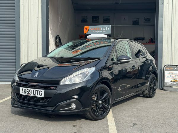 Peugeot 208 1.2 Puretech Gpf Gt Line Euro 6 S S Black