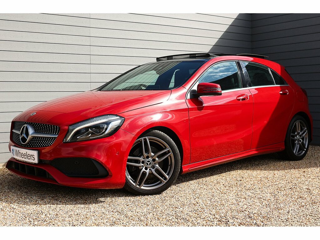 Mercedes-Benz A Class A220d Amg Line Red