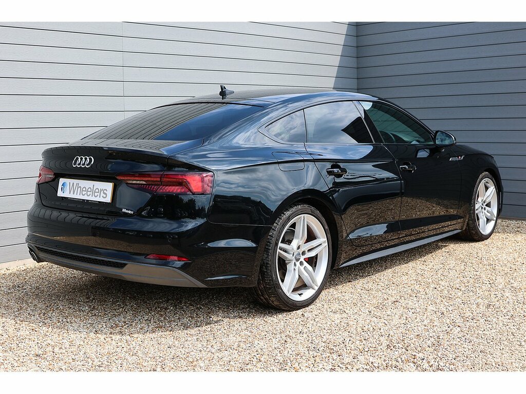 Audi A5 Tdi S Line BA19YKN Black #3