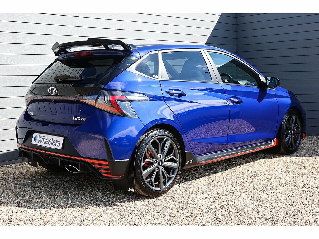 Hyundai I20 T-gdi N Blue #3
