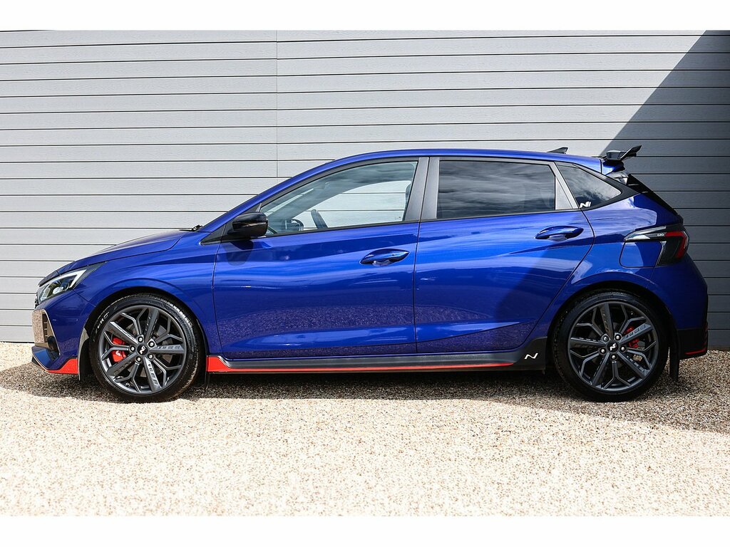 Hyundai I20 T-gdi N Blue #5
