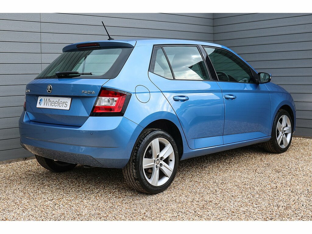 Skoda Fabia Tsi Se L BT67OBR Blue #3