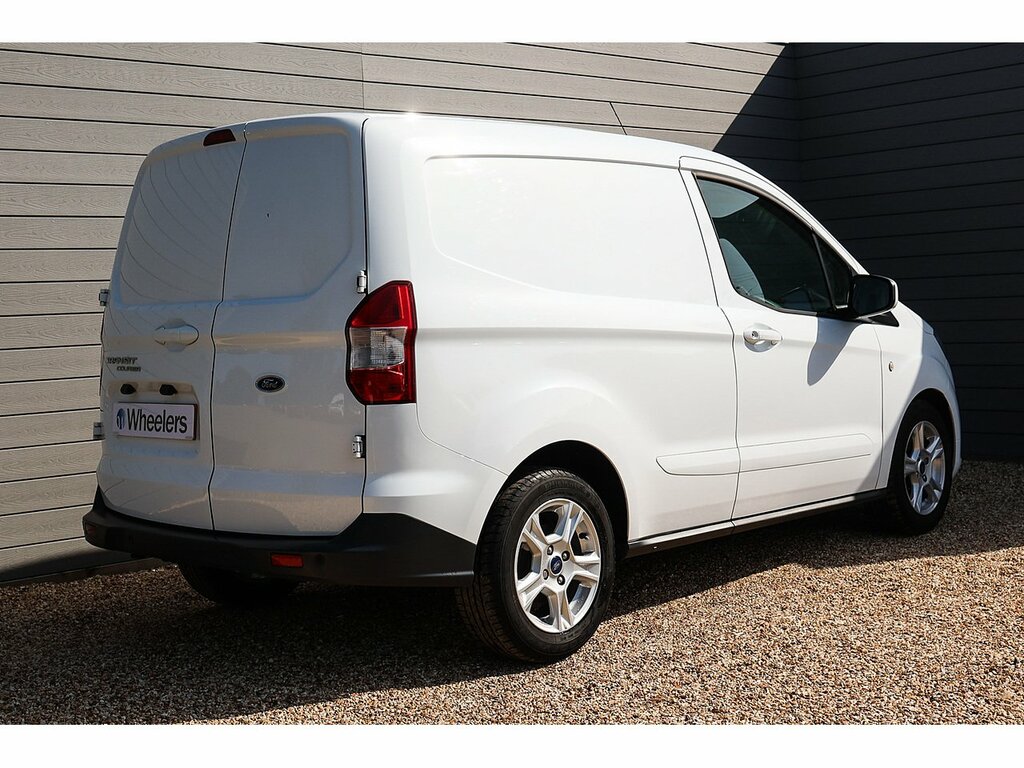 Ford Transit Courier Ecoboost Limited YM21DZL White #3