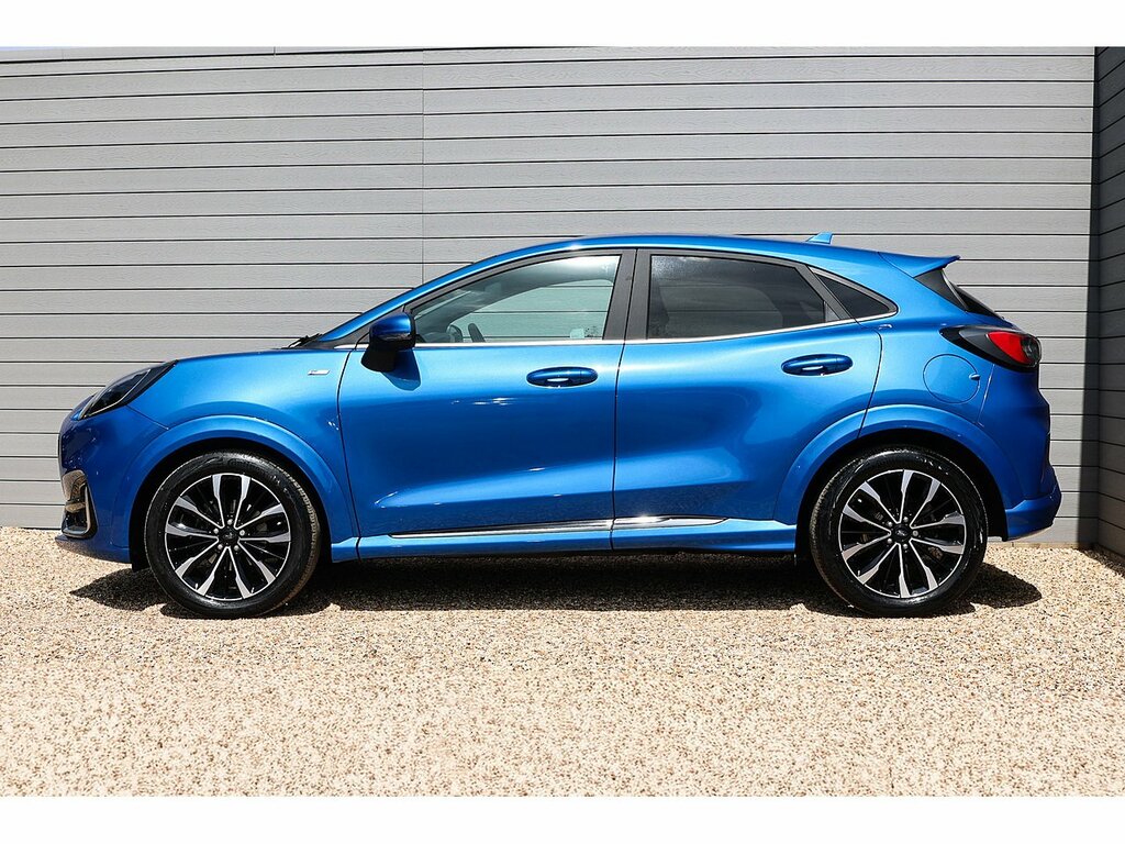 Ford Puma T Ecoboost Mhev St-line X Vignale AU72LLO Blue #5