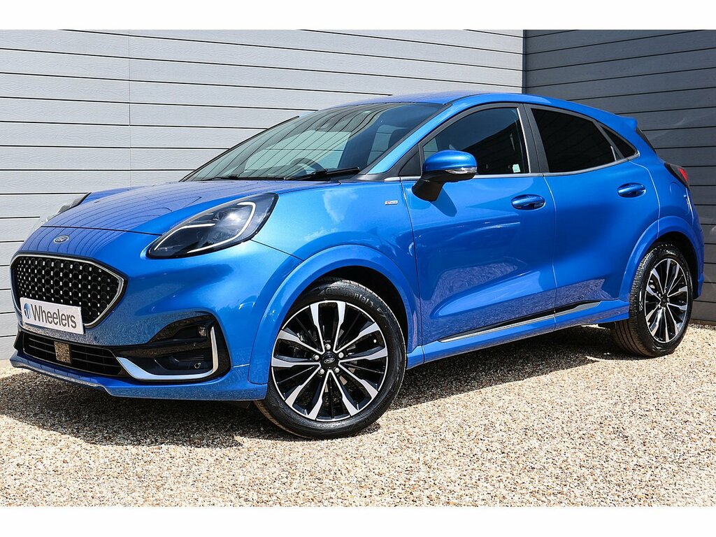 Ford Puma T Ecoboost Mhev St-line X Vignale Blue