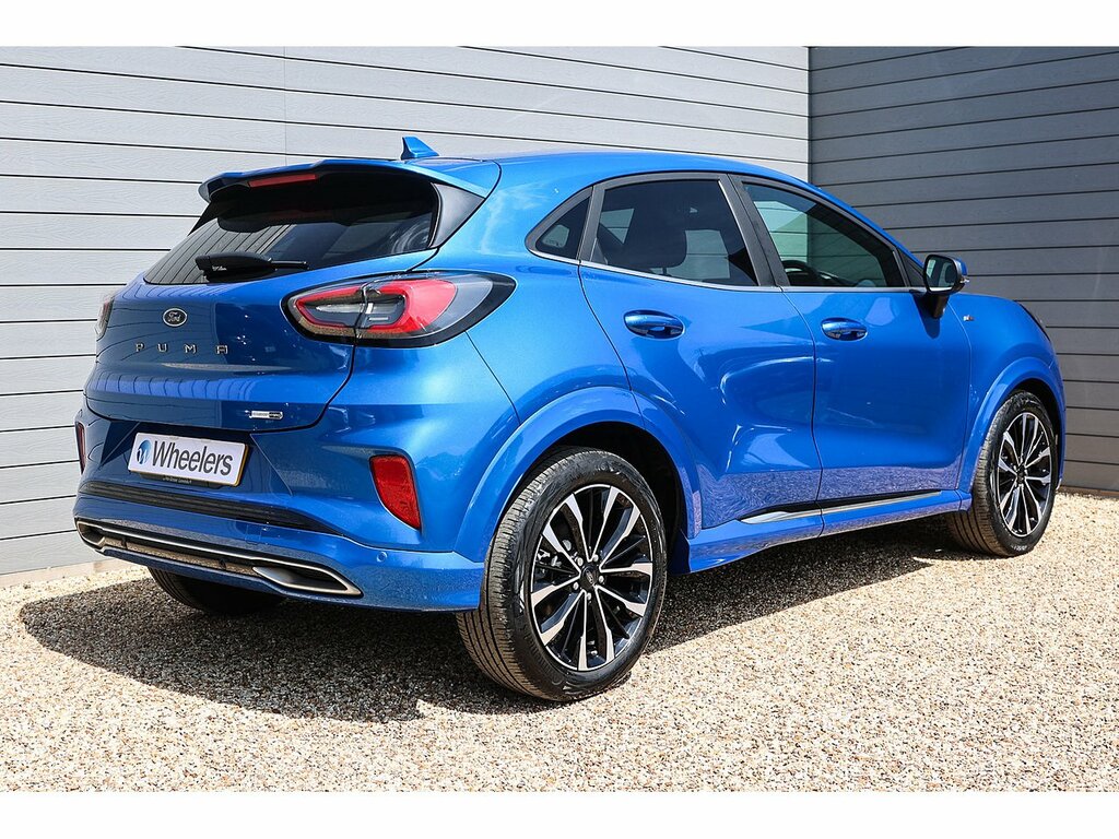 Ford Puma T Ecoboost Mhev St-line X Vignale AU72LLO Blue #3