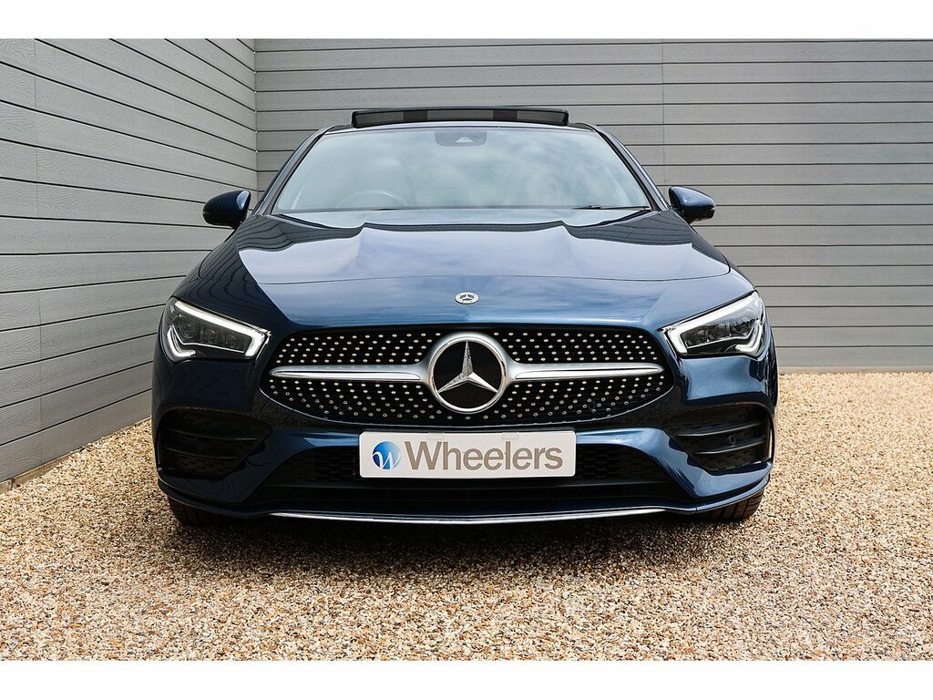 Mercedes-Benz CLA Class Cla250e Amg Line YA71FSG Blue #4