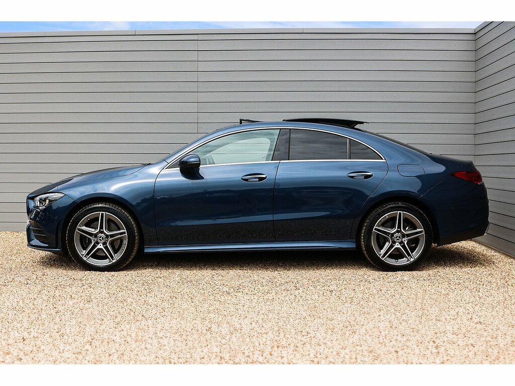 Mercedes-Benz CLA Class Cla250e Amg Line YA71FSG Blue #5