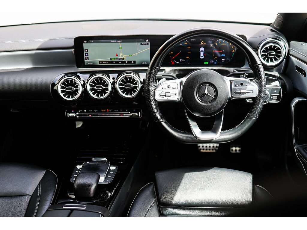 Mercedes-Benz CLA Class Cla250e Amg Line YA71FSG Blue #2