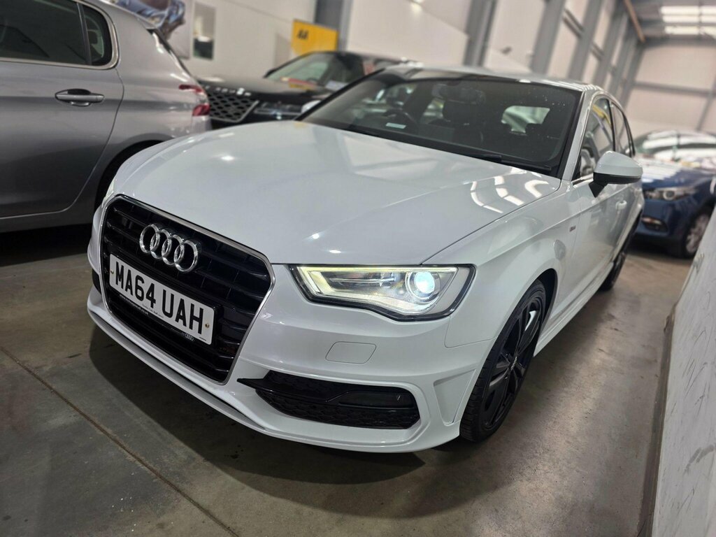 Audi A3 1.4 Tfsi Cod S Line Sportback S Tronic Euro 6 Ss MA64UAH White #5