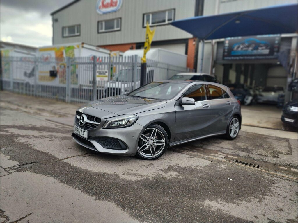 Mercedes-Benz A Class 1.5 A180d Amg Line Premium Euro 6 Ss AF66YJT Grey #4