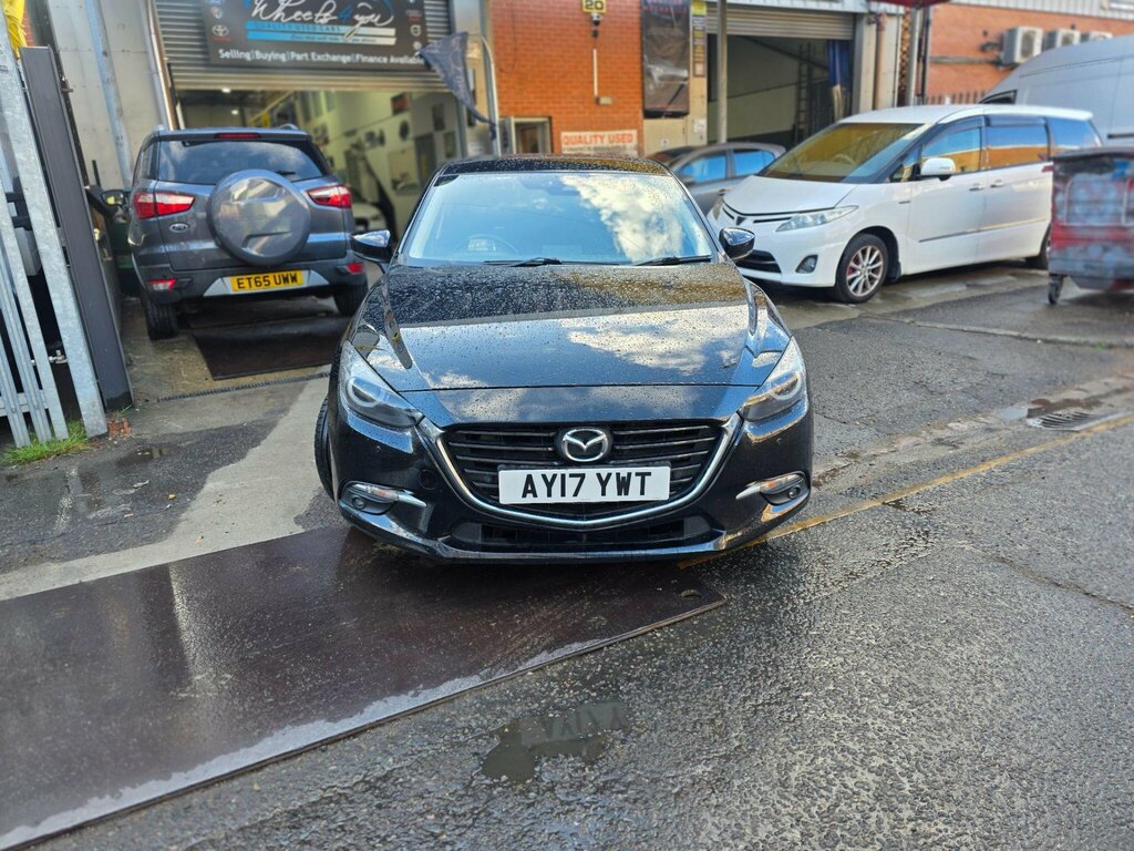 Mazda 3 2.0 Skyactiv-g Sport Nav Euro 6 Ss AY17YWT Black #2