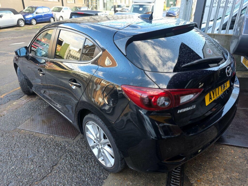 Mazda 3 2.0 Skyactiv-g Sport Nav Euro 6 Ss AY17YWT Black #5