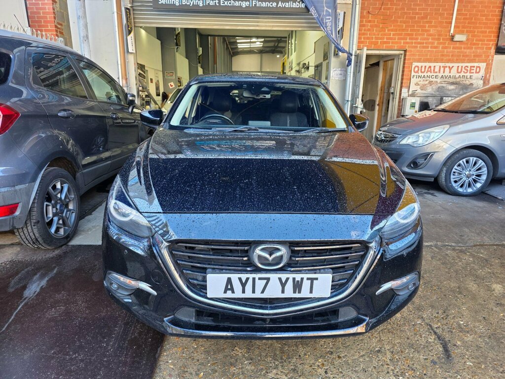 Mazda 3 2.0 Skyactiv-g Sport Nav Euro 6 Ss AY17YWT Black #3