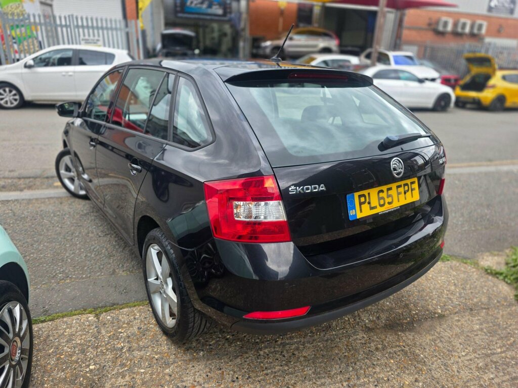 Skoda Rapid Spaceback 1.2 Tsi Se Tech Dsg Euro 6 Ss Black #4