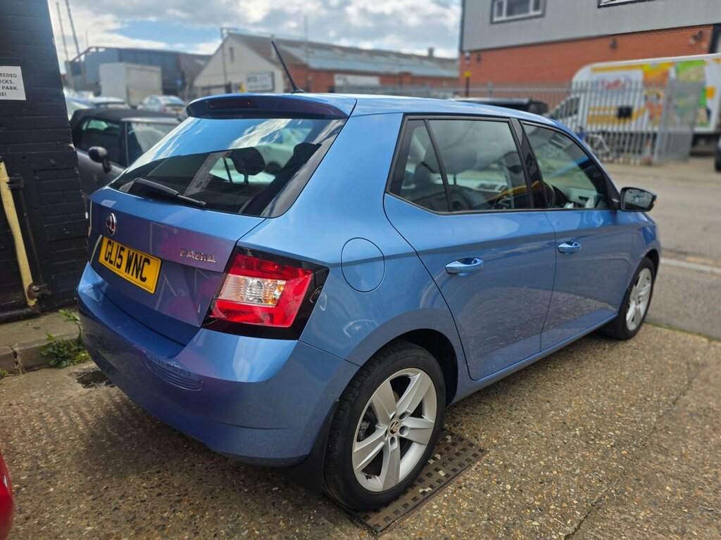 Skoda Fabia 1.4 Tdi Se L Dsg Euro 6 Ss Blue #2