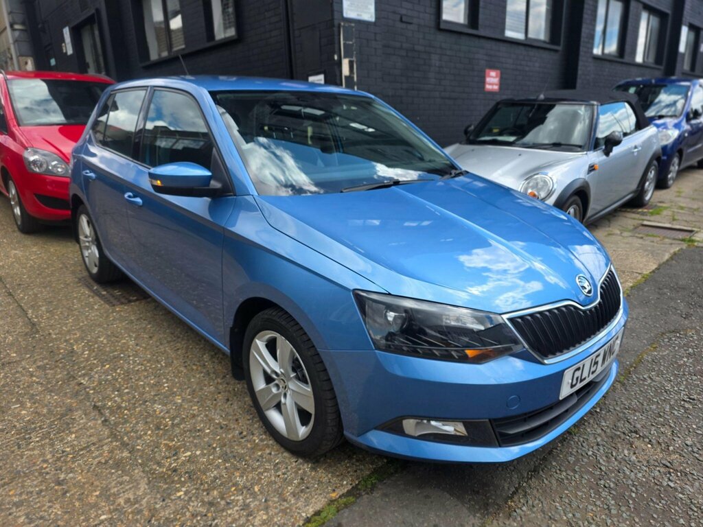 Skoda Fabia 1.4 Tdi Se L Dsg Euro 6 Ss Blue #5