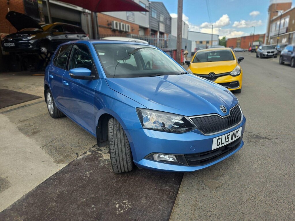 Skoda Fabia 1.4 Tdi Se L Dsg Euro 6 Ss Blue #3