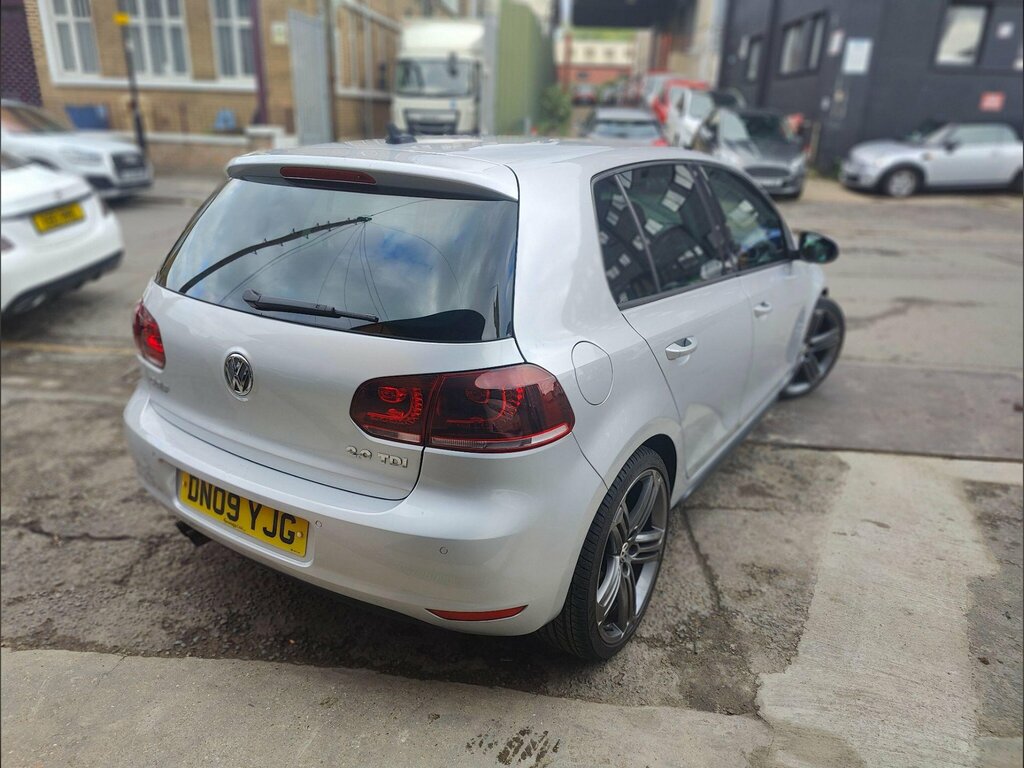 Volkswagen Golf 2.0 Tdi Gt Dsg Euro 5 Silver #2