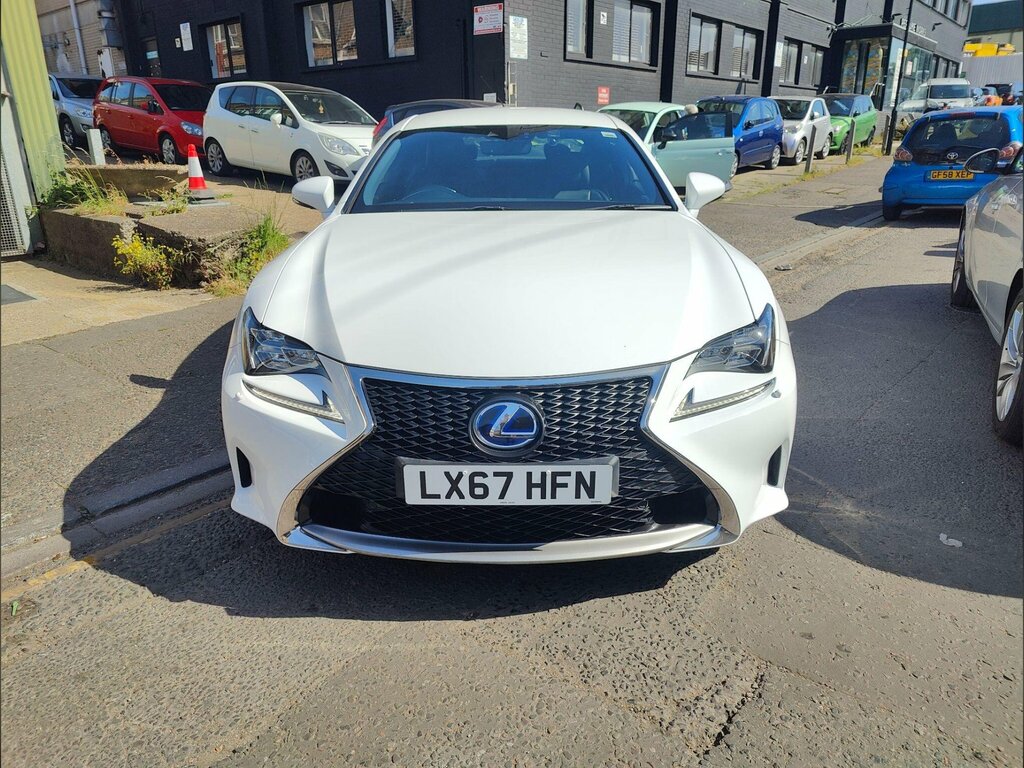 Lexus RC 2.5 300H F Sport Cvt Euro 6 Ss White #2