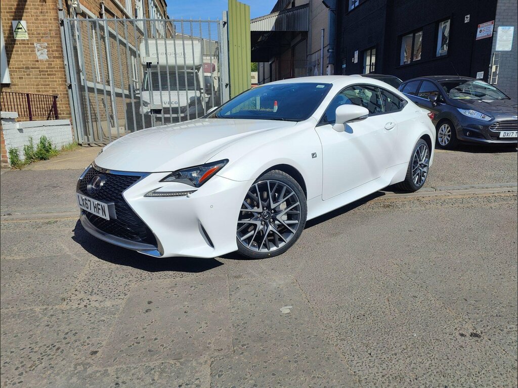 Lexus RC 2.5 300H F Sport Cvt Euro 6 Ss White