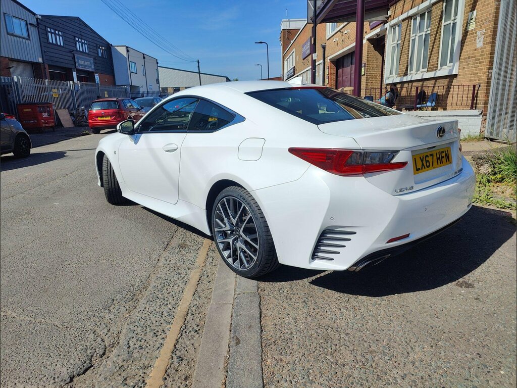 Lexus RC 2.5 300H F Sport Cvt Euro 6 Ss White #3