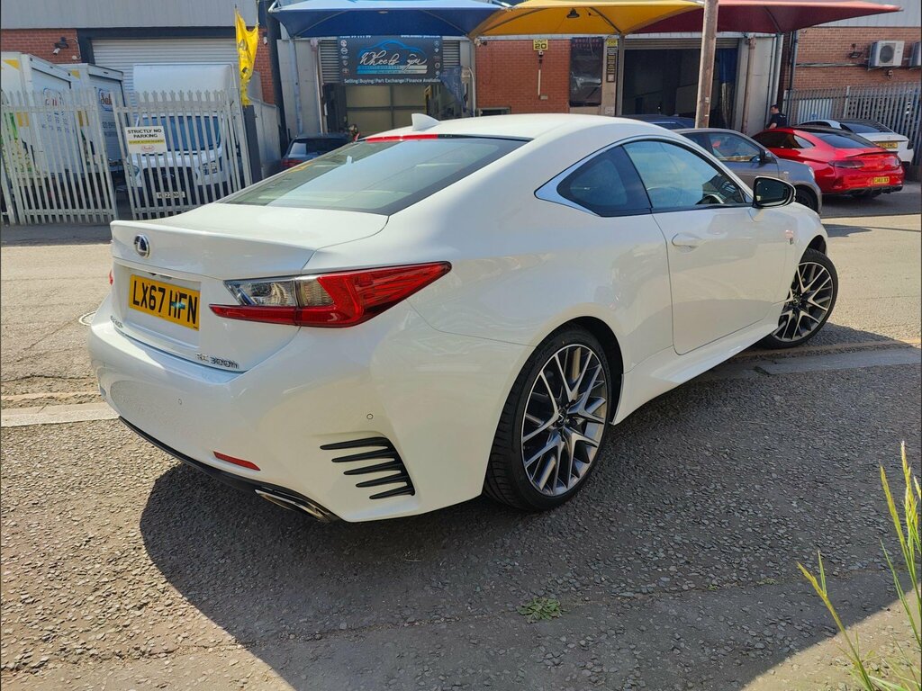 Lexus RC 2.5 300H F Sport Cvt Euro 6 Ss White #5