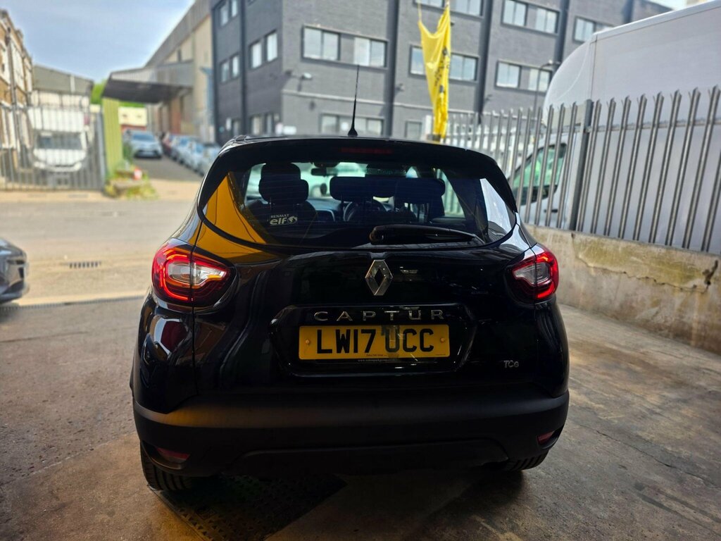 Renault Captur 1.2 Tce Energy Dynamique Nav Edc Euro 6 Ss LW17UCC Black #6