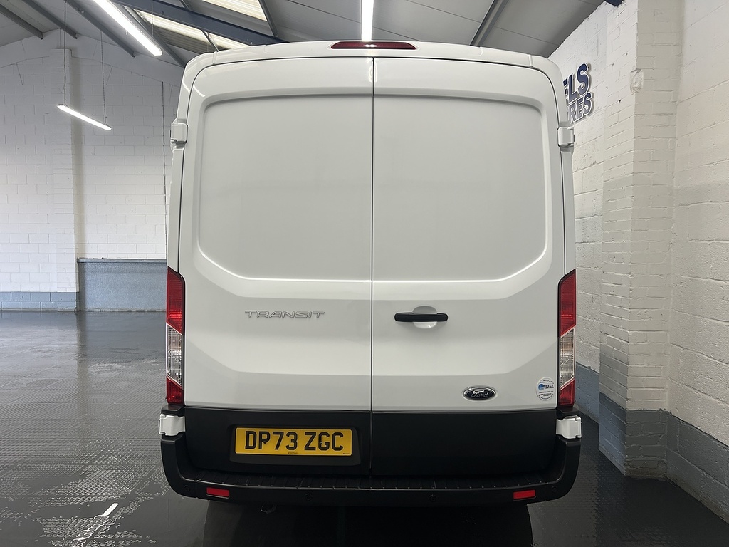 Ford Transit Custom Transit 2.0 350 Ecoblue Trend Crew Van L3 H DP73ZGC White #4