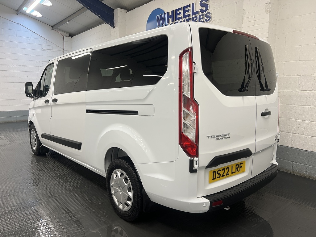 Ford Transit Custom Transit Custom 2.0 320 Ecoblue Trend Kombi L2 H1 E DS22LRF White #3
