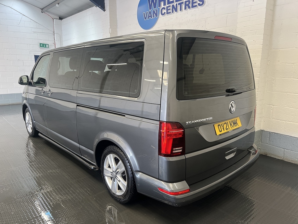 Volkswagen Transporter Shuttle Transporter Shuttle 2.0 Tdi Se Dsg Lwb Euro 6 Ss OV21KMK Grey #3