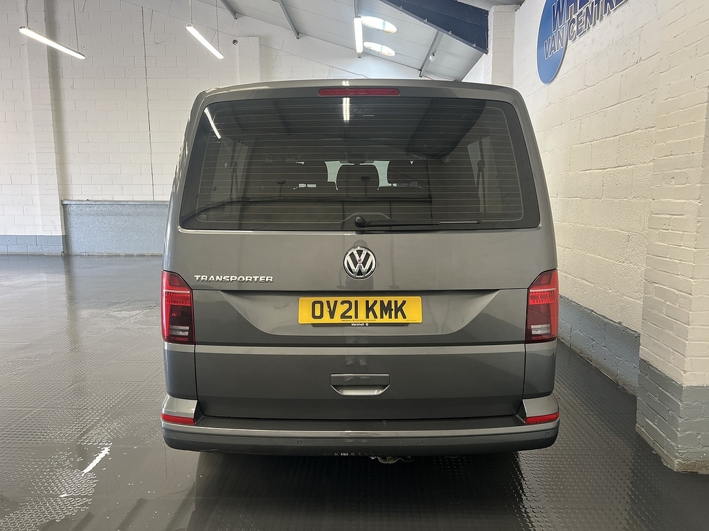 Volkswagen Transporter Shuttle Transporter Shuttle 2.0 Tdi Se Dsg Lwb Euro 6 Ss OV21KMK Grey #4