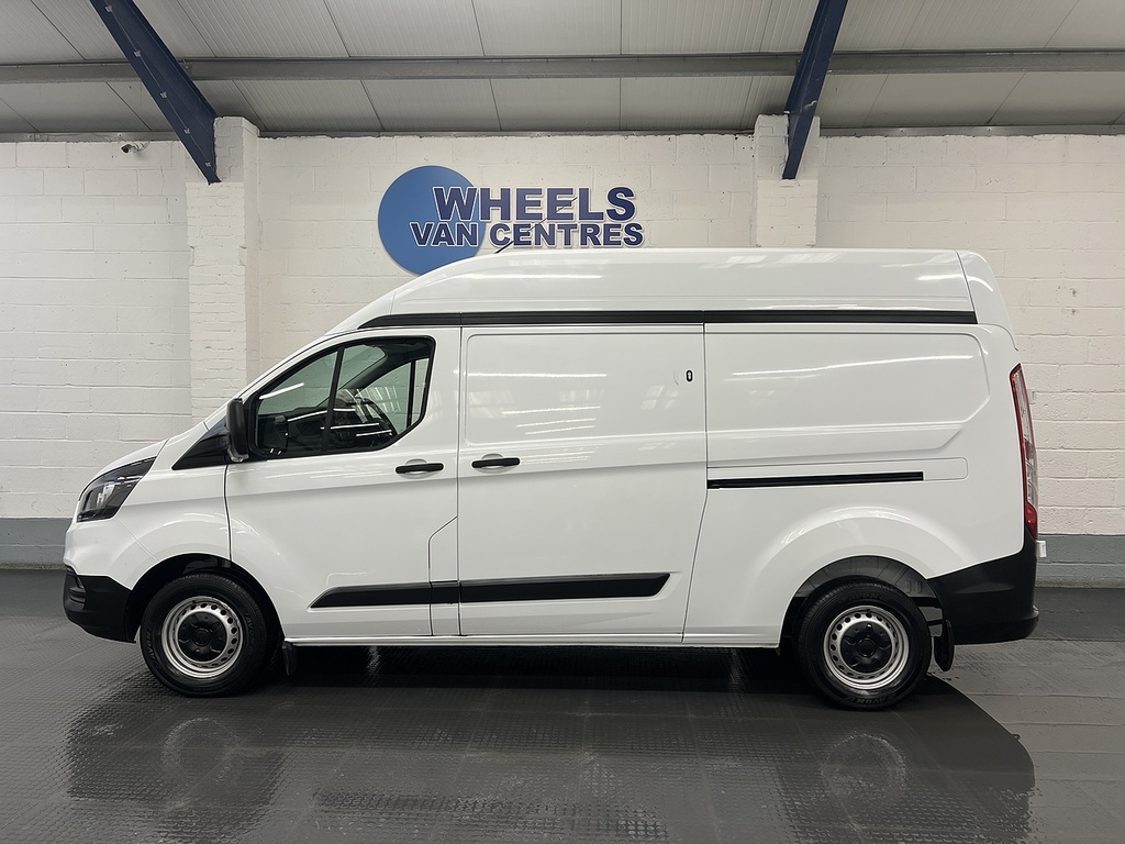 Ford Transit Custom Transit Custom 2.0 300 Ecoblue Leader L2 H2 Euro 6 HL21WXH White #2