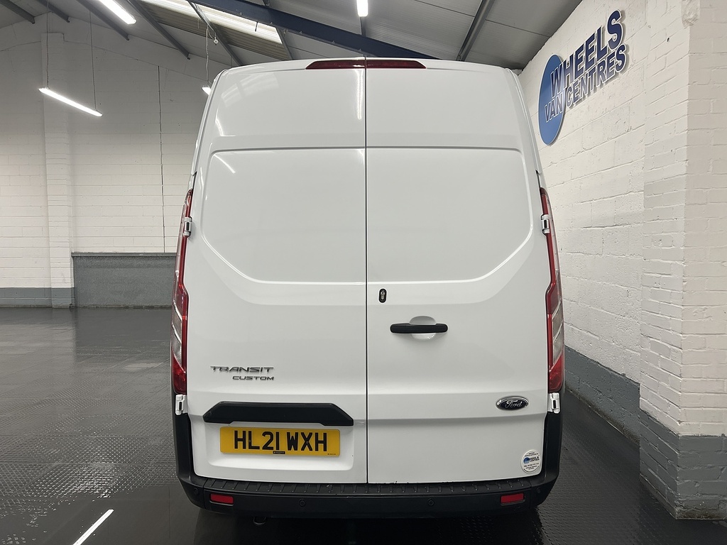Ford Transit Custom Transit Custom 2.0 300 Ecoblue Leader L2 H2 Euro 6 HL21WXH White #4