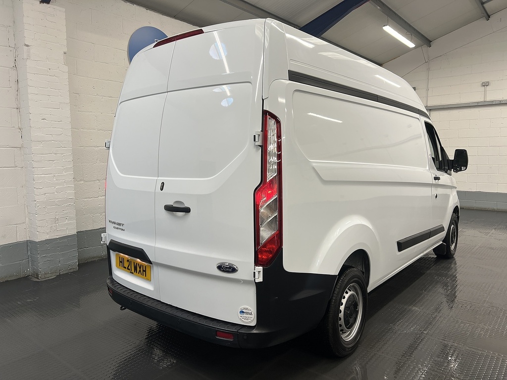 Ford Transit Custom Transit Custom 2.0 300 Ecoblue Leader L2 H2 Euro 6 HL21WXH White #5