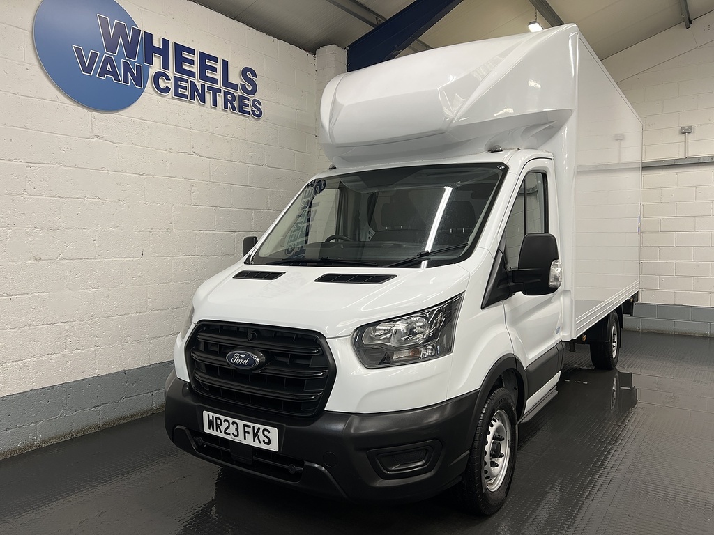 Ford Transit Custom 2.0 350 Ecoblue Leader Luton Van WR23FKS White