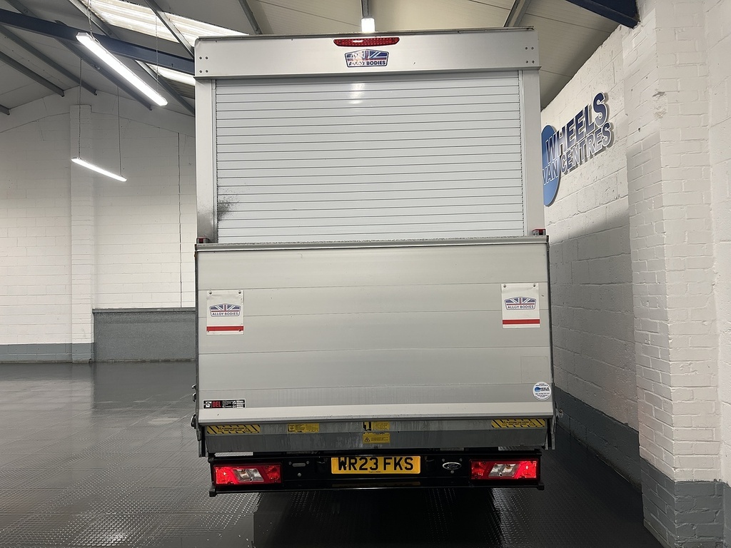 Ford Transit Custom 2.0 350 Ecoblue Leader Luton Van WR23FKS White #4