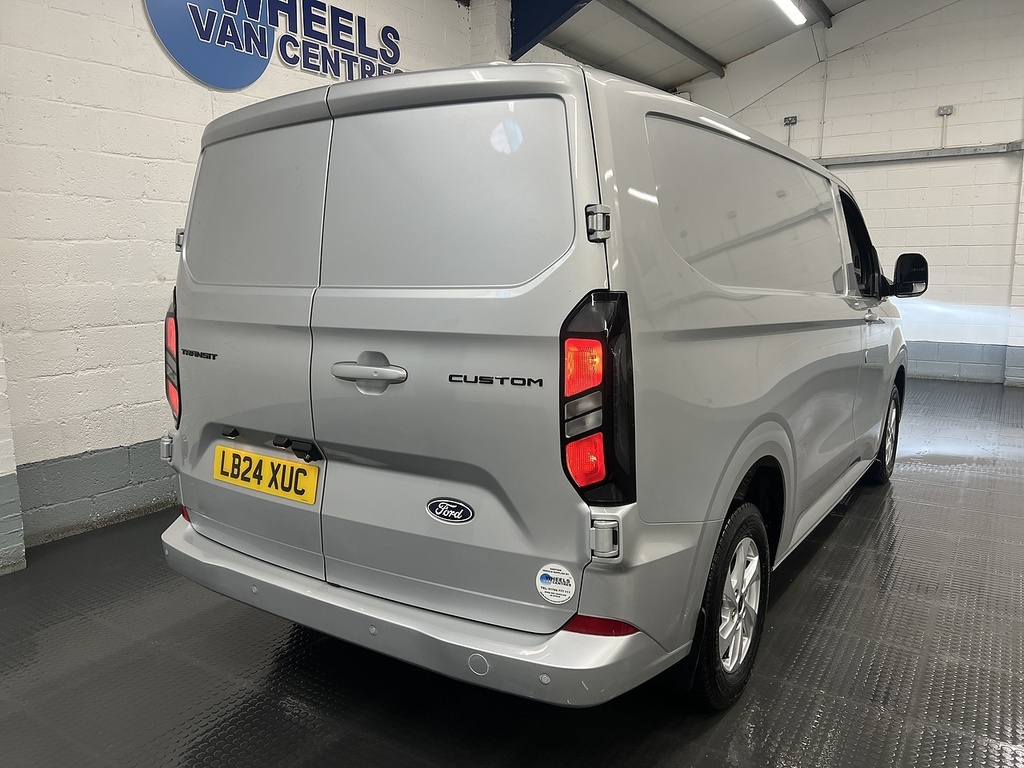 Ford Transit Custom 2.0 280 Ecoblue Limited Panel Van Manua LB24XUC Silver #6